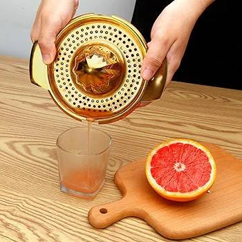 آب مرکبات گیری دستی طلایی