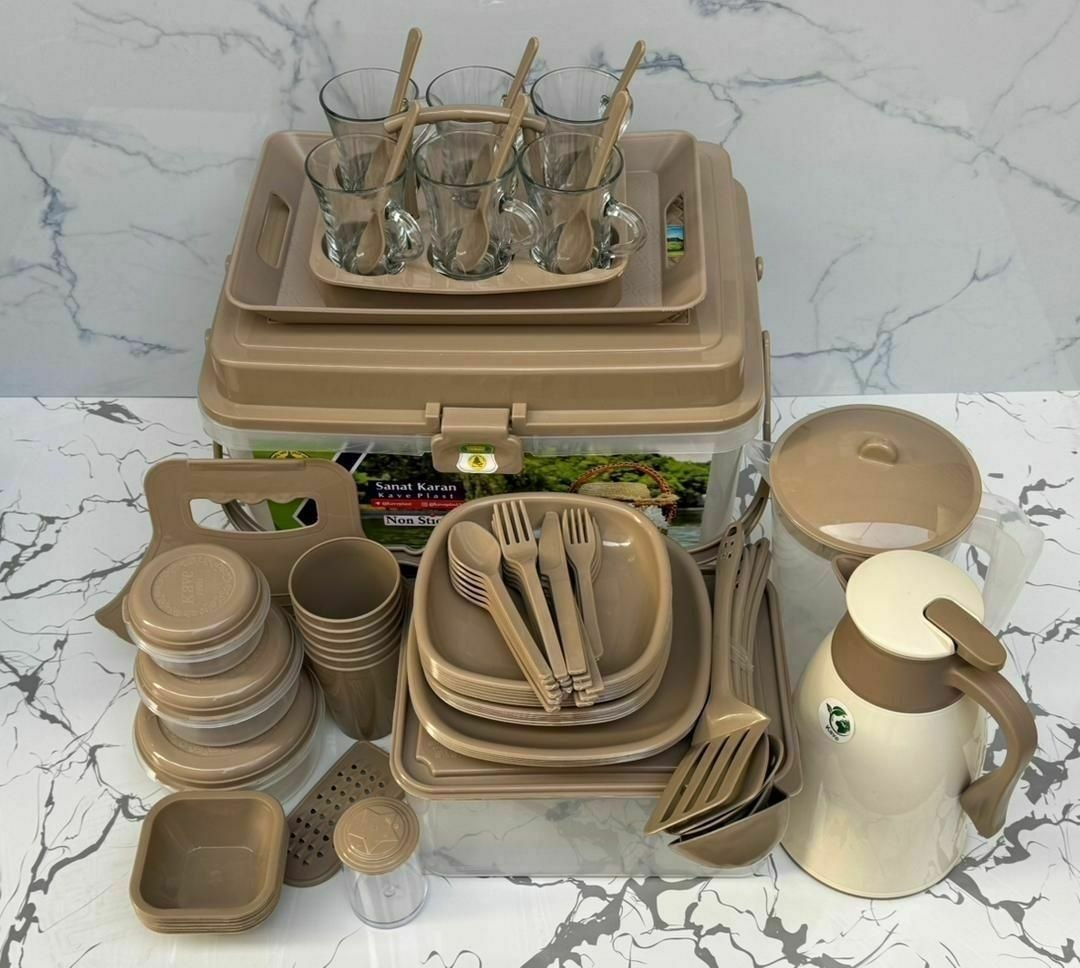 سبد مسافرتی ۹۰ پارچه